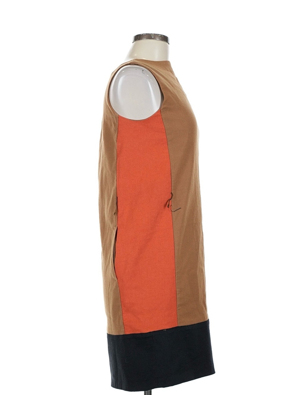 Mango Fall Color Block Dress - Picture 3 of 6
